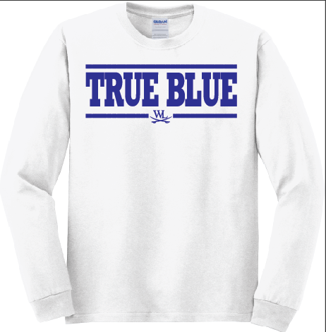True Blue tees